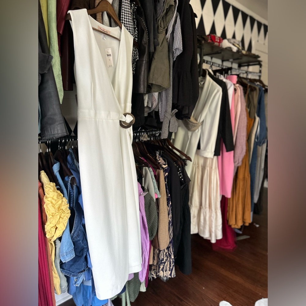 NWT anthro wrap dress - Picture 6 of 10